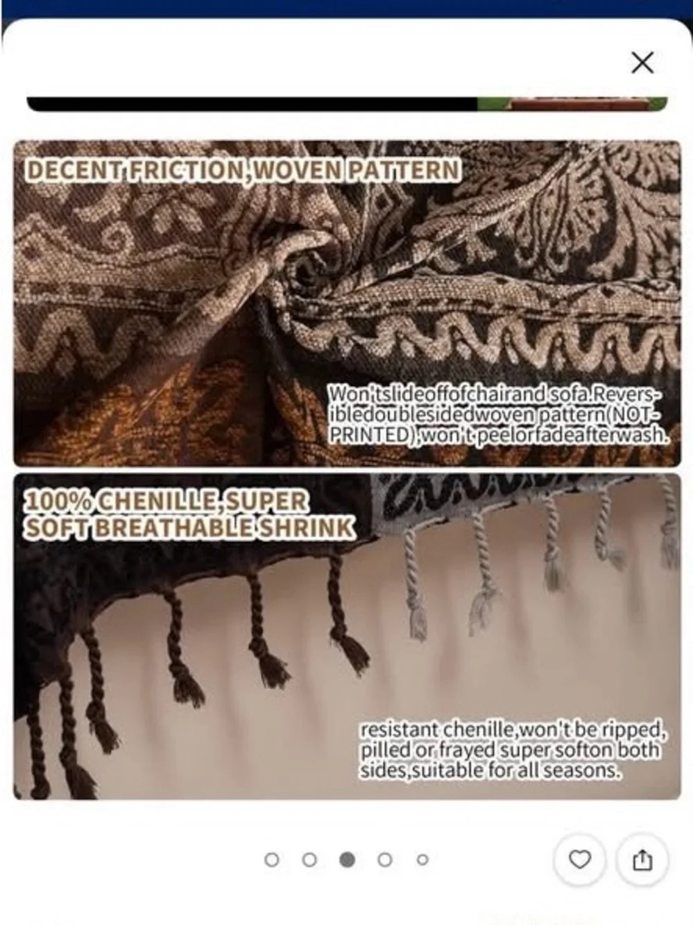 N/A soft chenille